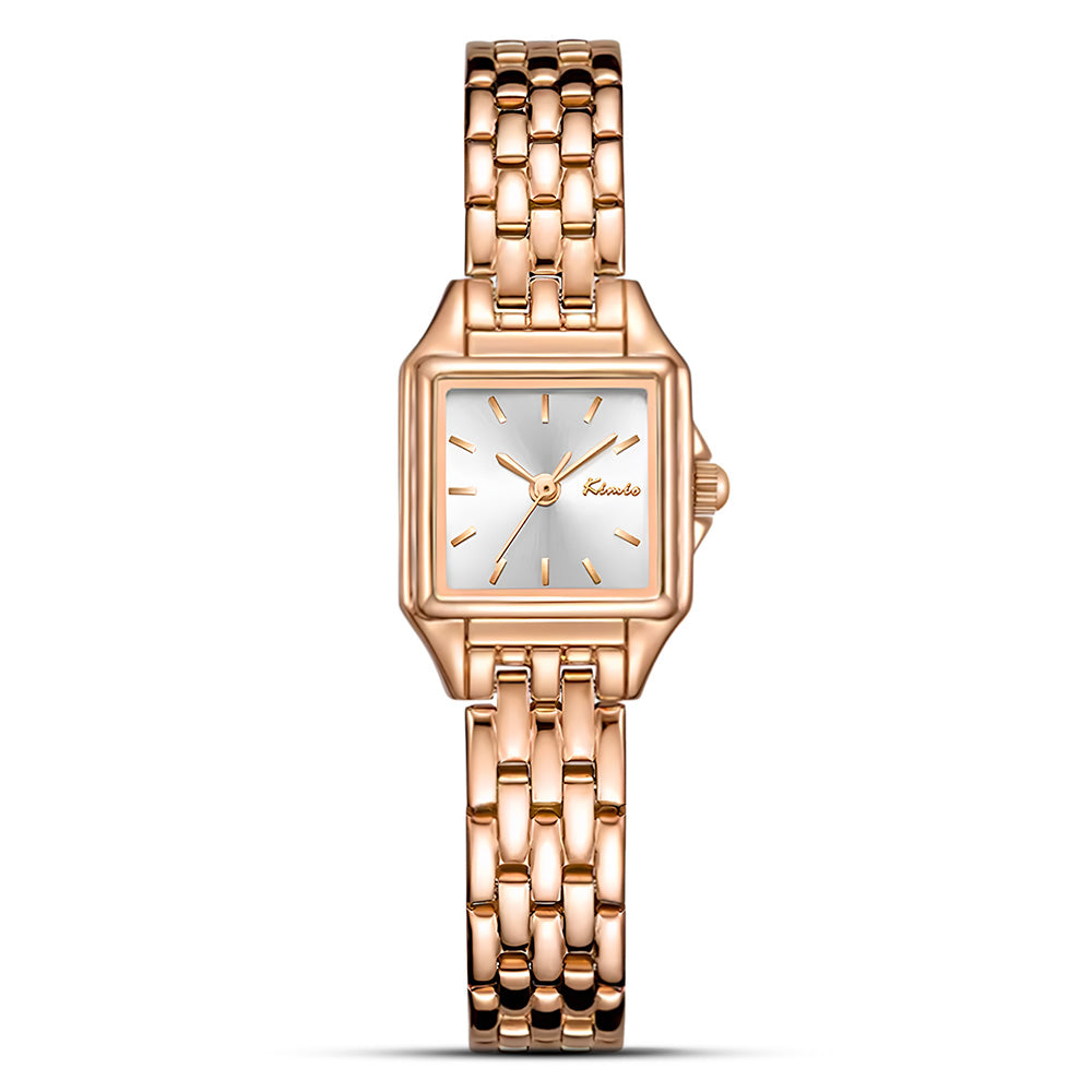 Kimio White Velvet Dial Ladies Watch | K6522S