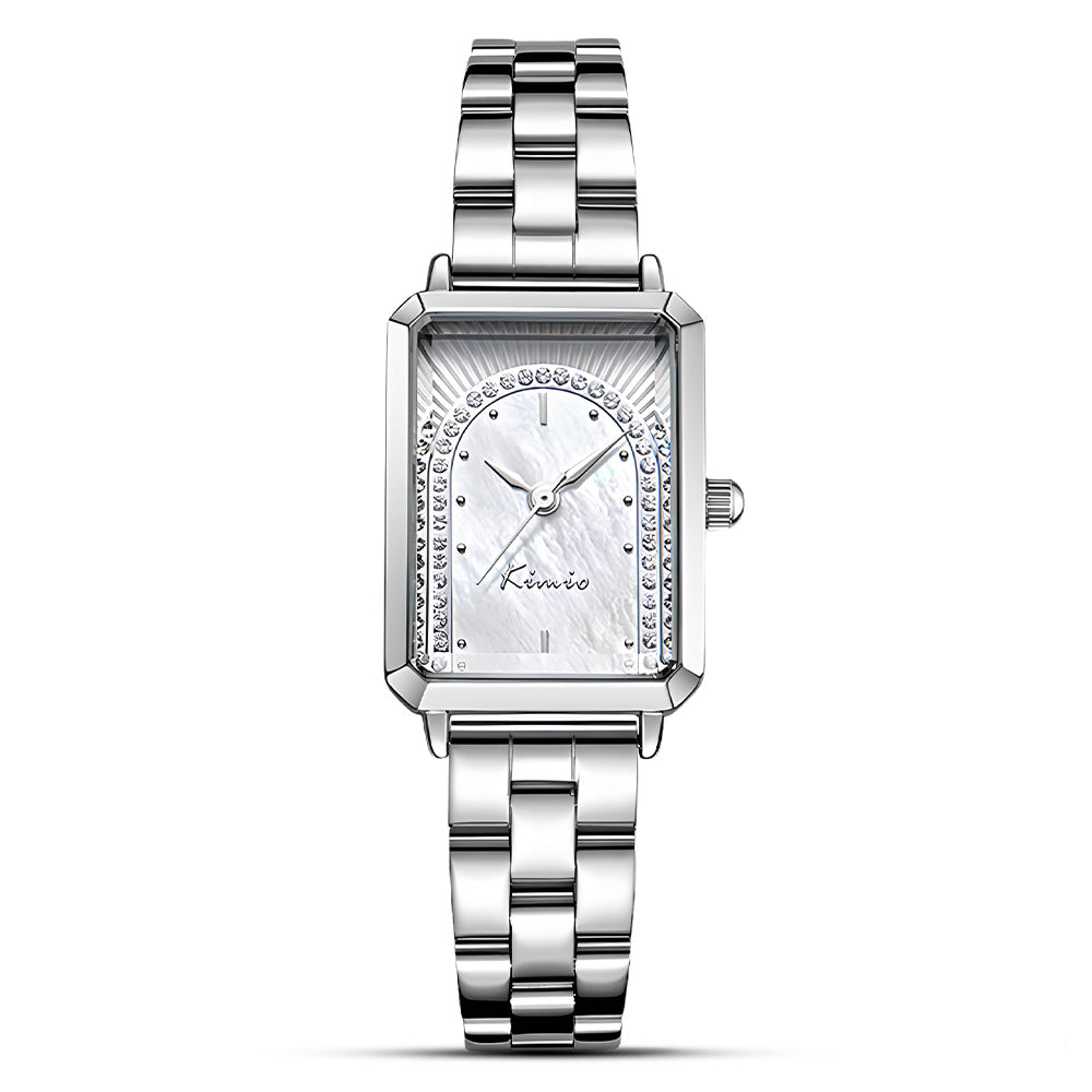 KIMIO Elegant Square Ladies Watch K6649S