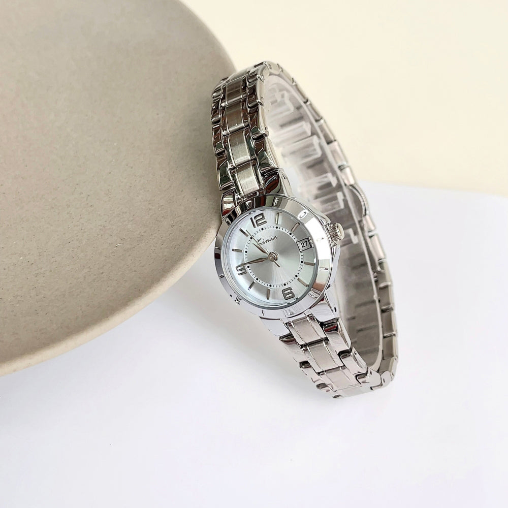 Kimio Silver Tone Round Dial Ladies Watch K6673S