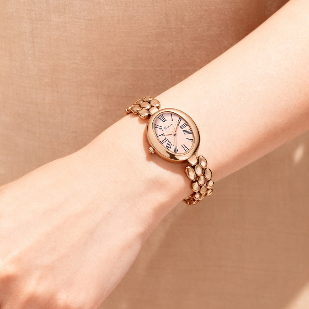 Kimio Oval Shape Dial Ladies Watch K6680S
