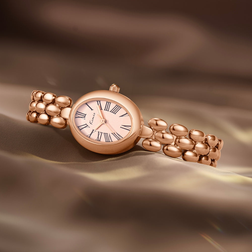Kimio Oval Shape Dial Ladies Watch K6680S