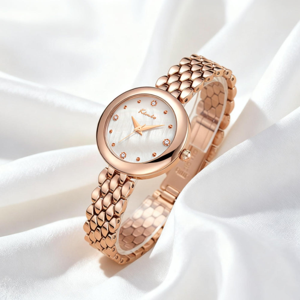 Kimio Round Dial Ladies Watch K6682S