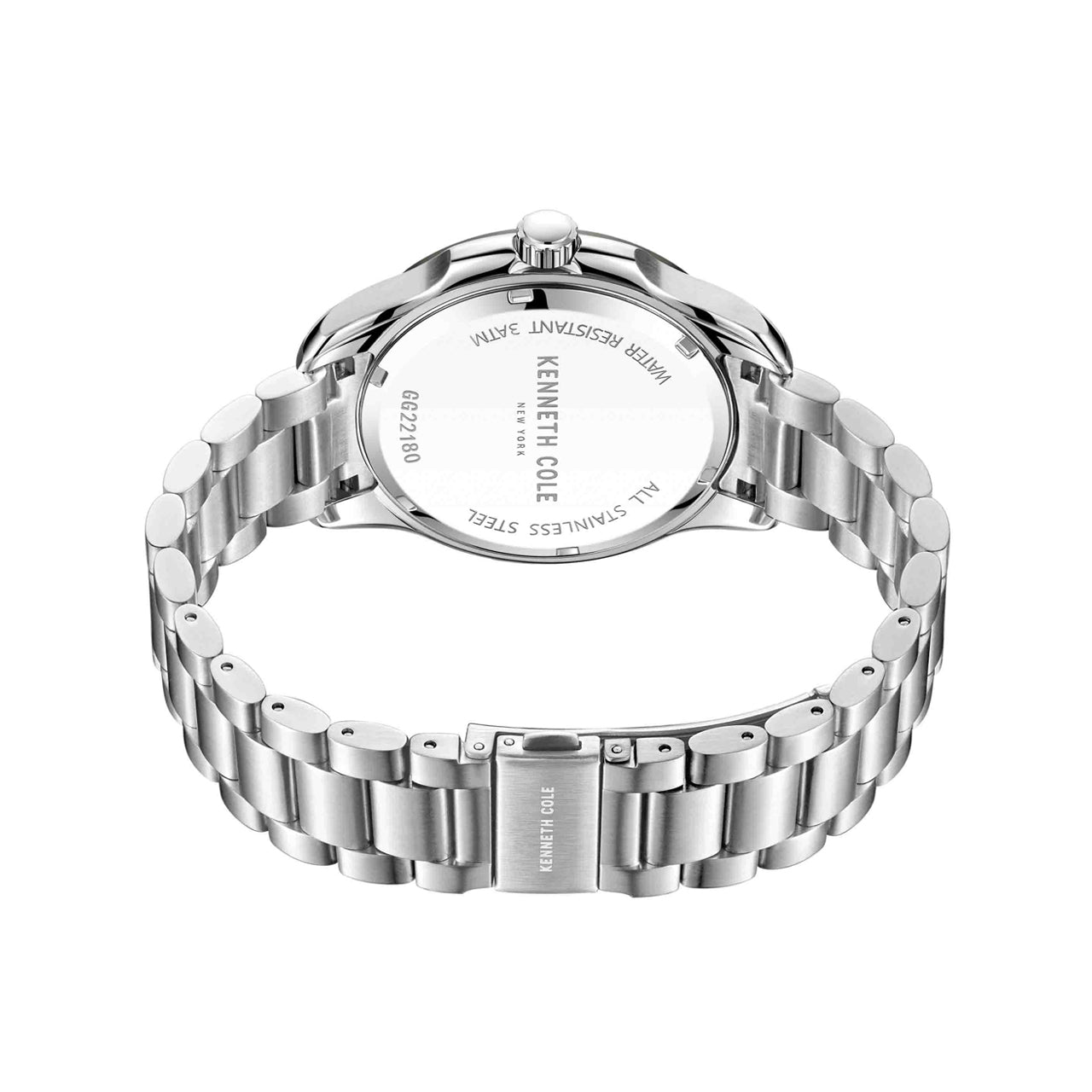 KENNETH COLE NEW YORK GREY TONE QUARTZ MEN'S WATCH | KCWGG2218003