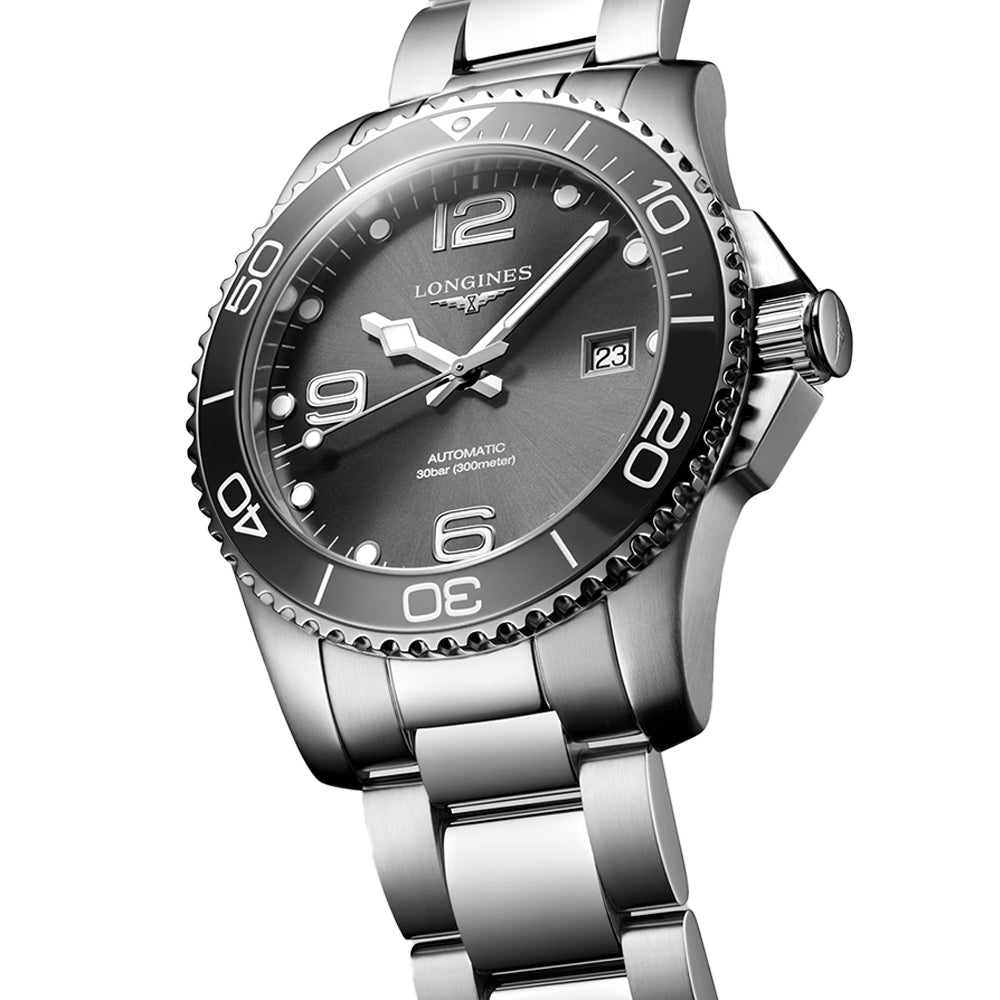 Longines Hydroconquest Grey Dial Automatic Watch | L37814766
