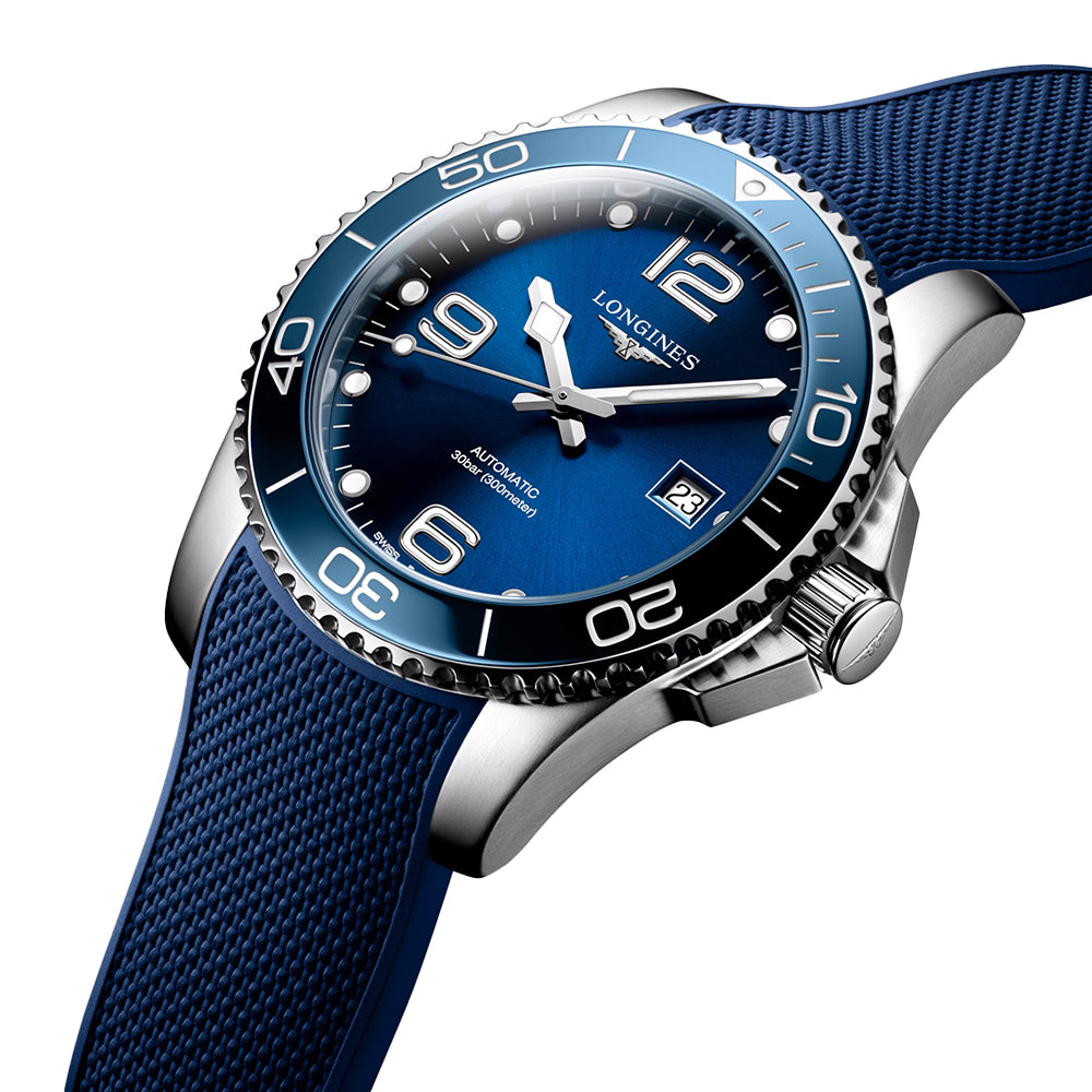 Longines Hydroconquest Sunray Blue Dial Automatic Watch | L37814969
