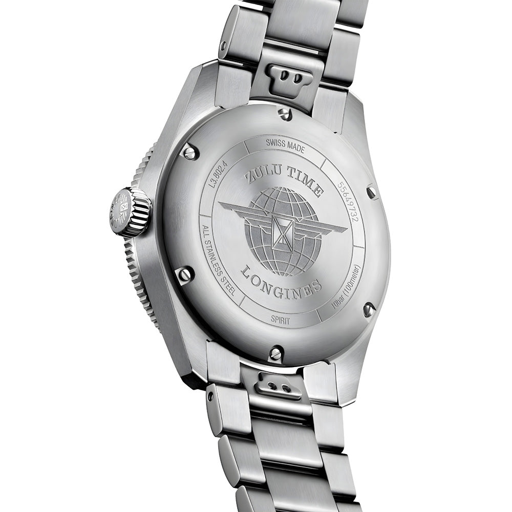 LONGINES Spirit Zulu Time GMT Automatic Blue Dial Watch | L38024936