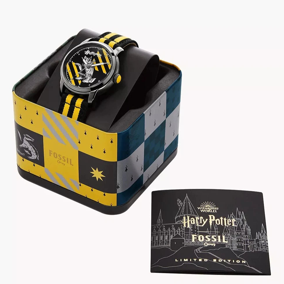 Fossil Limited Edition Harry Potter™ Hufflepuff™ Nylon Watch| LE1159