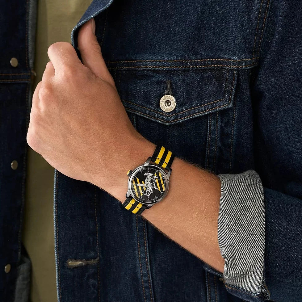Fossil Limited Edition Harry Potter™ Hufflepuff™ Nylon Watch| LE1159