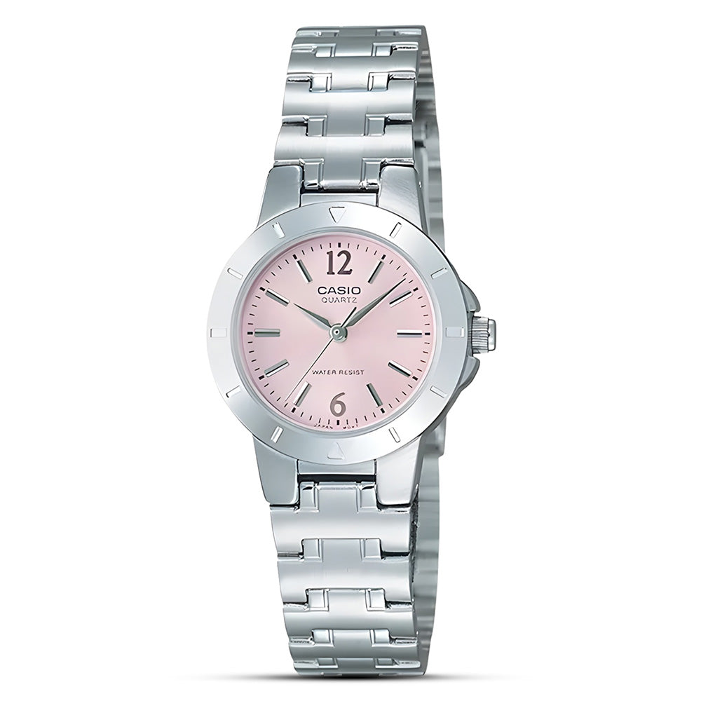 Casio Enticer Pink Dial Ladies Watch LTP-1177A-4A1DF