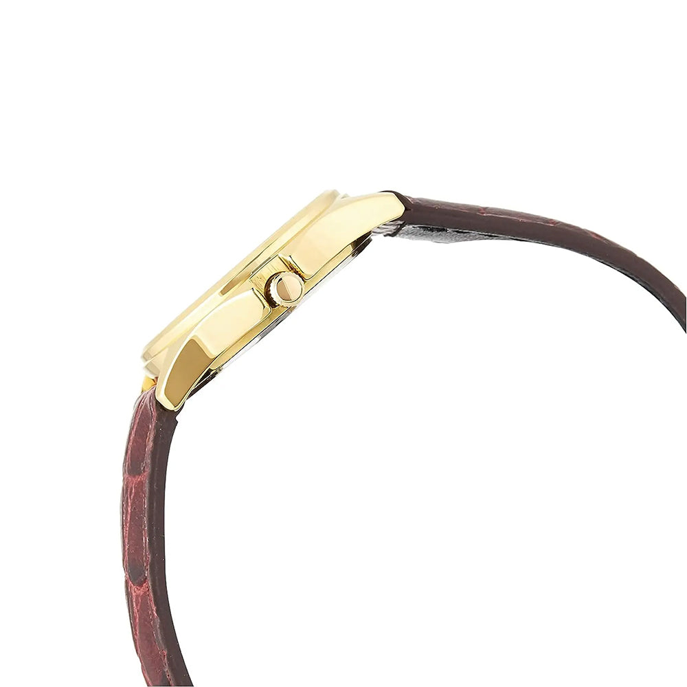 Casio White Dial Leather Strap Ladies Watch | LTP-1183Q-7ADF
