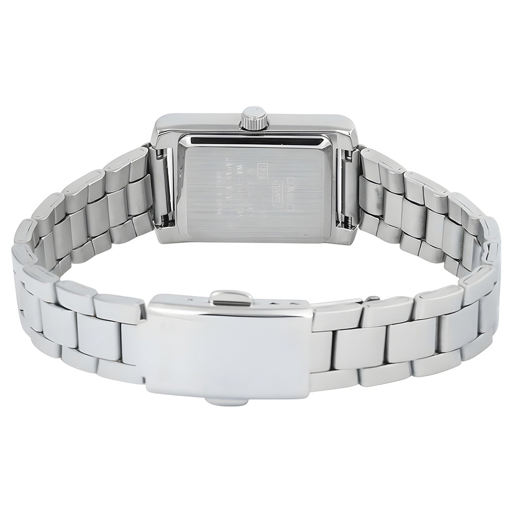 Casio Blue Rectangle Dial Ladies Watch LTP-1234DS-2ADF