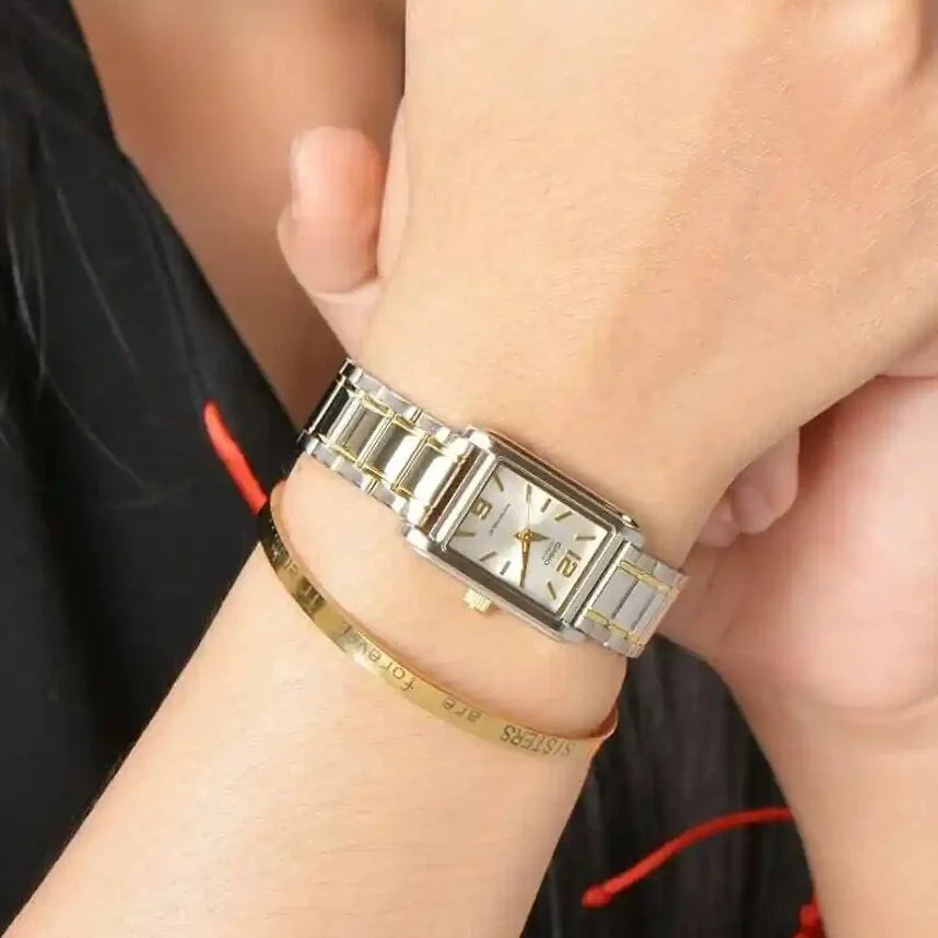 Casio Standard Silver Dial Woman's Watch LTP-1235SG-7ADF