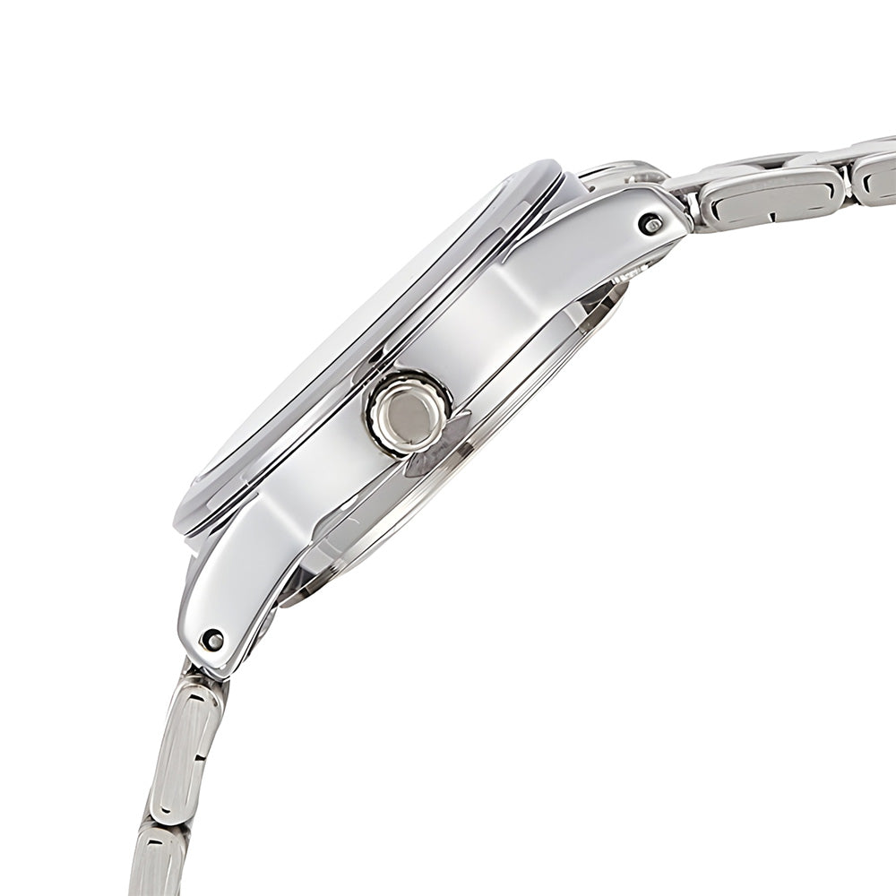 CASIO STANDARD EASY READER SILVER DIAL LADIES WATCH LTP-V001D-7BUDF