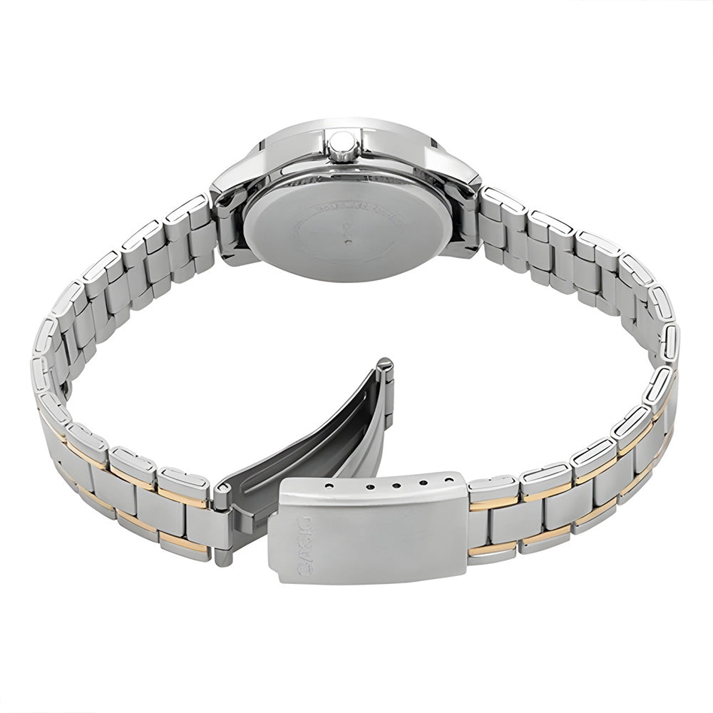 Casio Enticer Champagne Dial Ladies Watch LTP-V004SG-9AUDF
