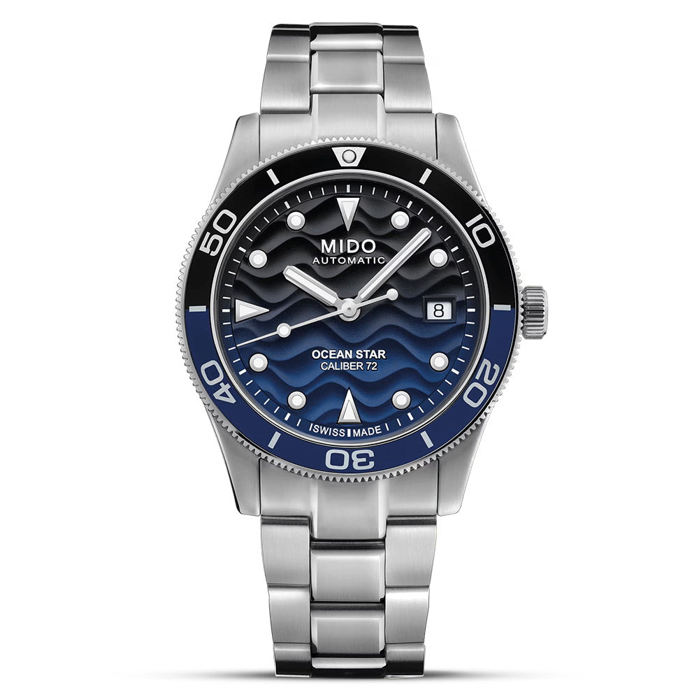 MIDO Ocean Star 39 Blue Gradient Dial Men's Watch | M026.907.11.041.00