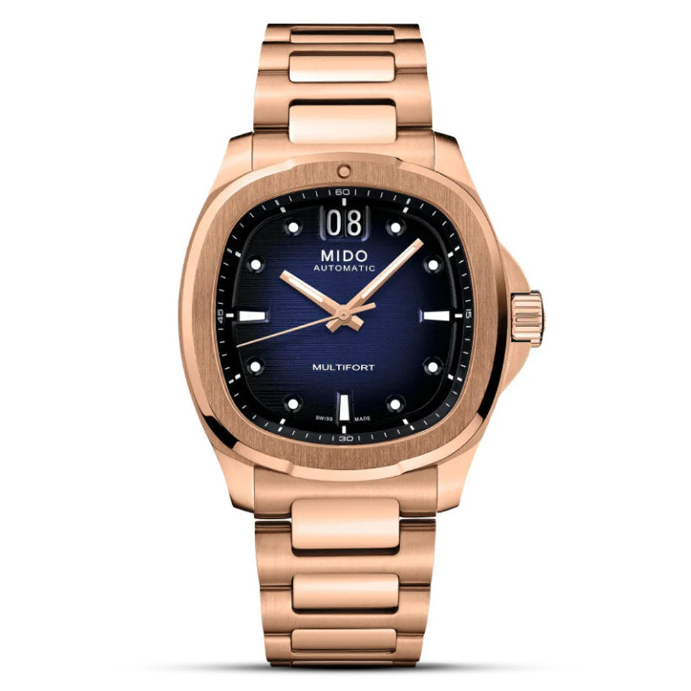 MIDO MULTI-FORT TV BIG DATE BLUE DIAL MEN'S WATCH | M049.526.33.041.00