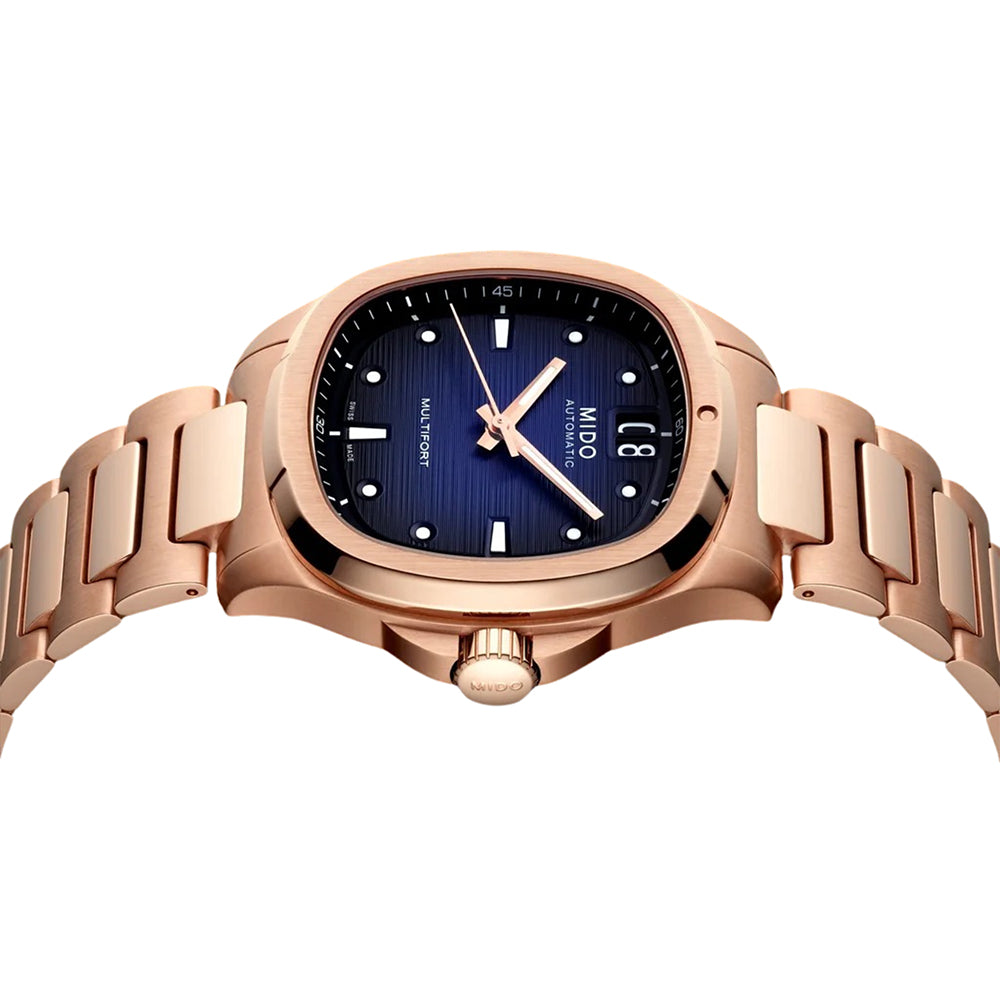 MIDO MULTI-FORT TV BIG DATE BLUE DIAL MEN'S WATCH | M049.526.33.041.00