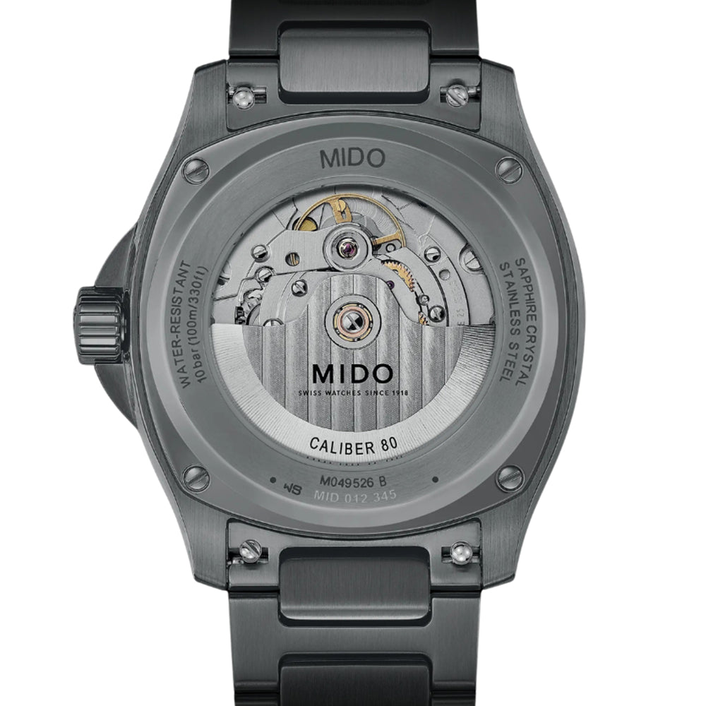 MIDO BIG DATE GREY GRADIANT DIAL MEN'S WATCH| M049.526.33.081.01