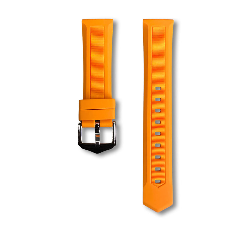Cavern 22/20mm Orange Silicon Strap