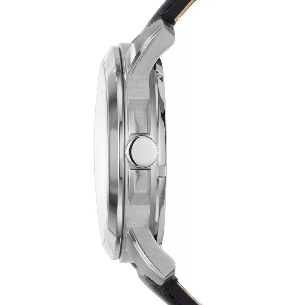 Fossil Grant Automatic Silver Skeleton Dial Men's Watch ME3101