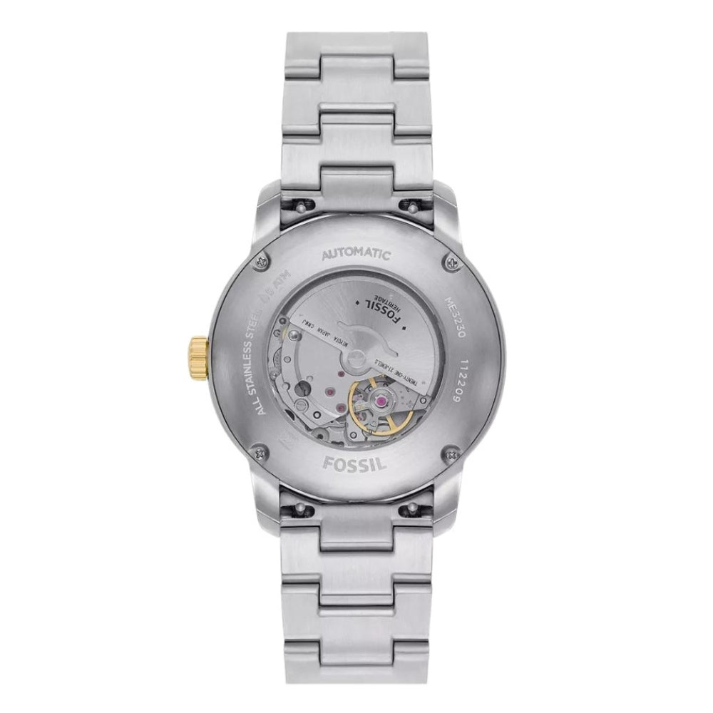 Fossil Heritage Automatic Two-Tone Stainless Steel Watch | ME3230