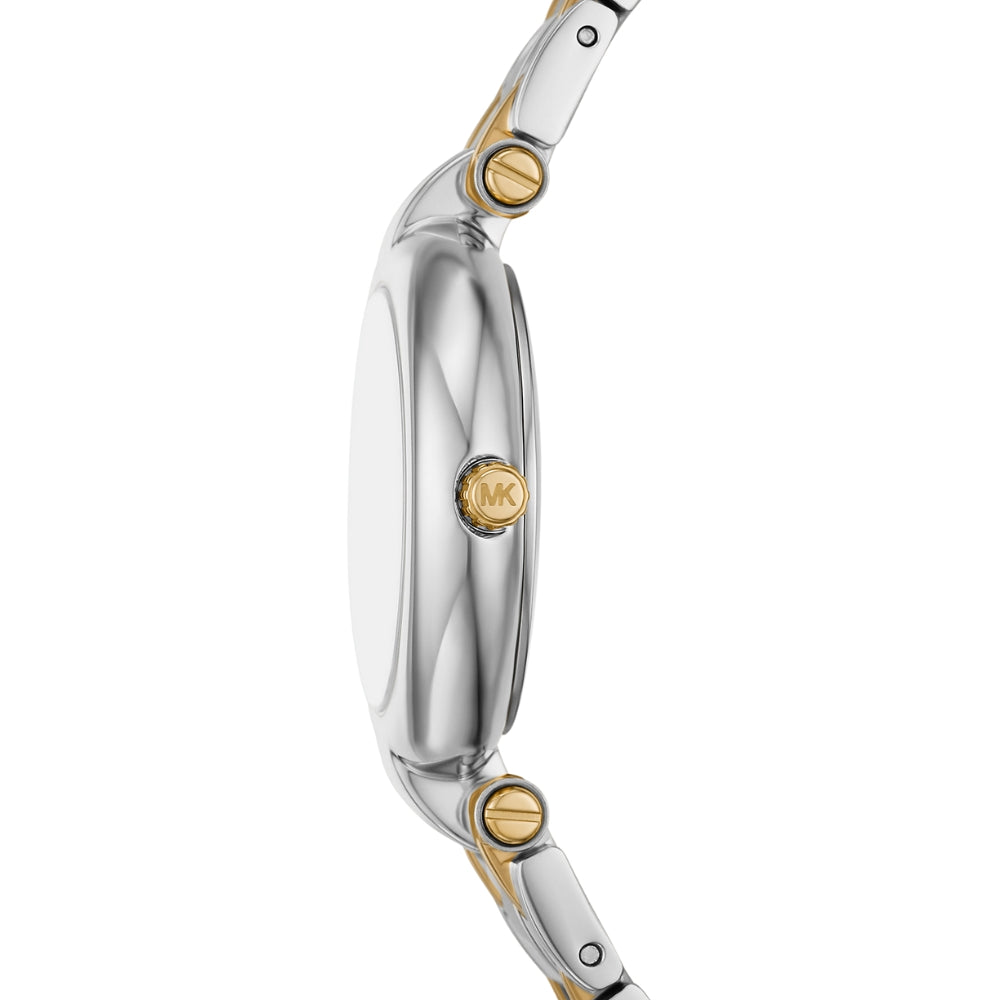 Michael Kors Laney Two Tone Blue Dial Ladies Watch | MKO1085