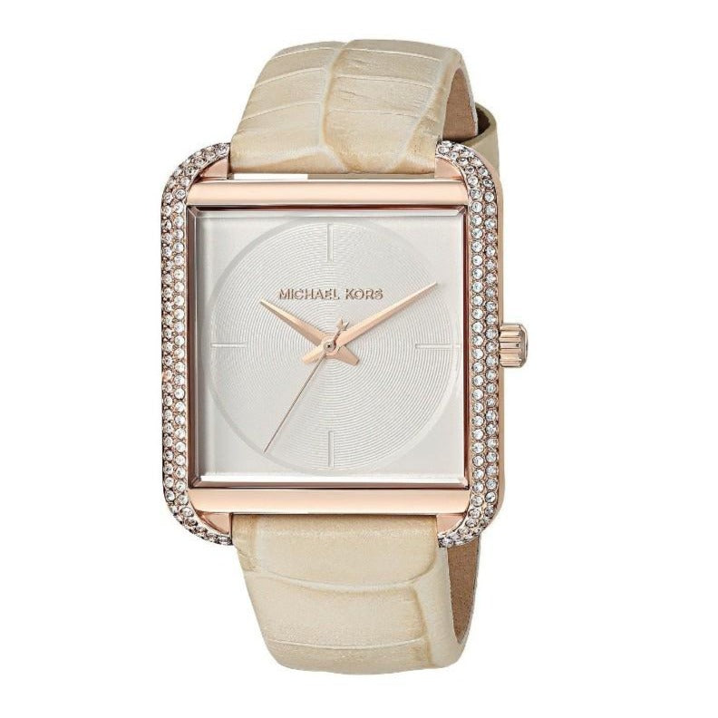 Michael Kors Lake Glitz White Dial Ladies Watch| MK2610