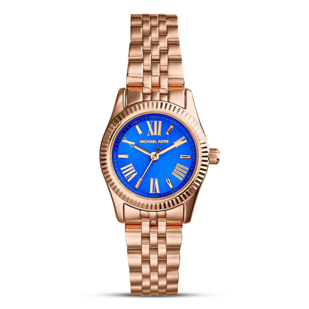 Michael Kors Pettie Lexington Blue Dial Women's Watch | MK3272