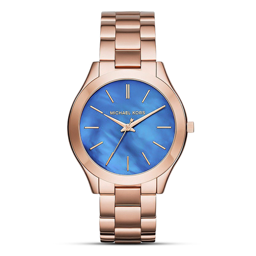 Michael Kors Slim Runway Blue Dial Ladies Watch | MK3494