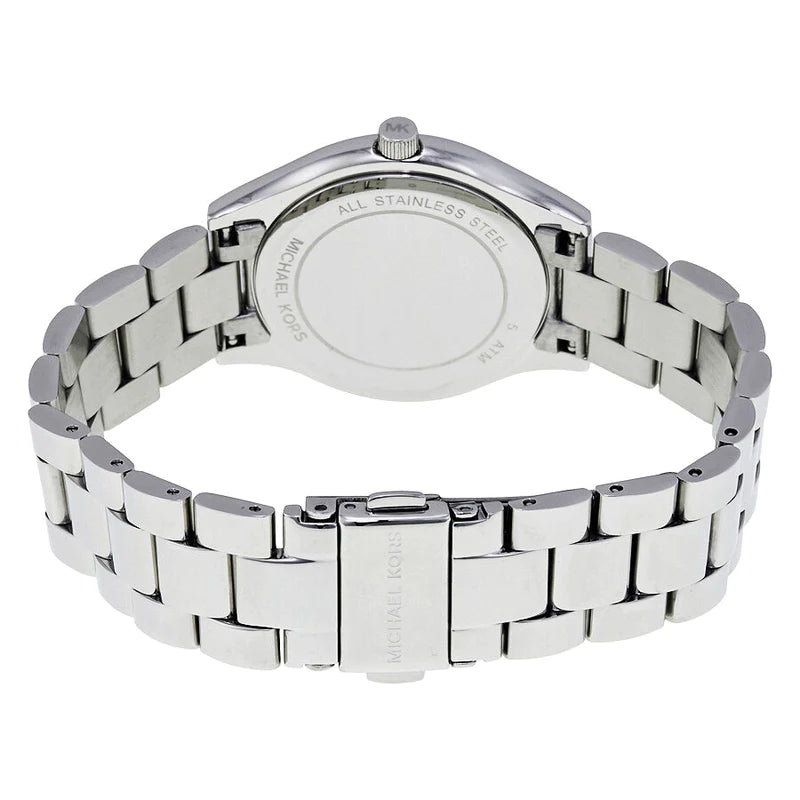 Michael Kors Mini Runway Silver Dial Ladies Watch| MK3548