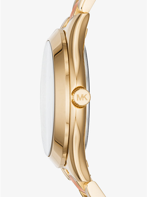 Michael Kors Mini Runway Two-Tone Ladies Watch| MK3650
