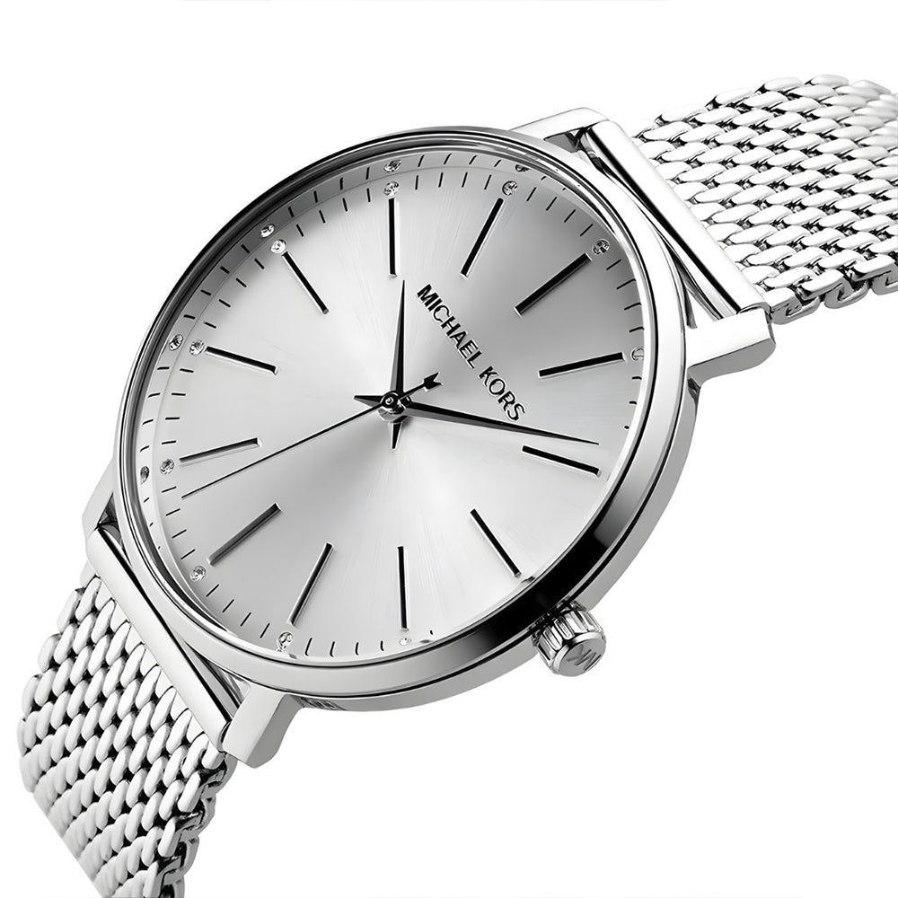 Michael Kors Pyper Silver-Tone Ladies Watch MK4338