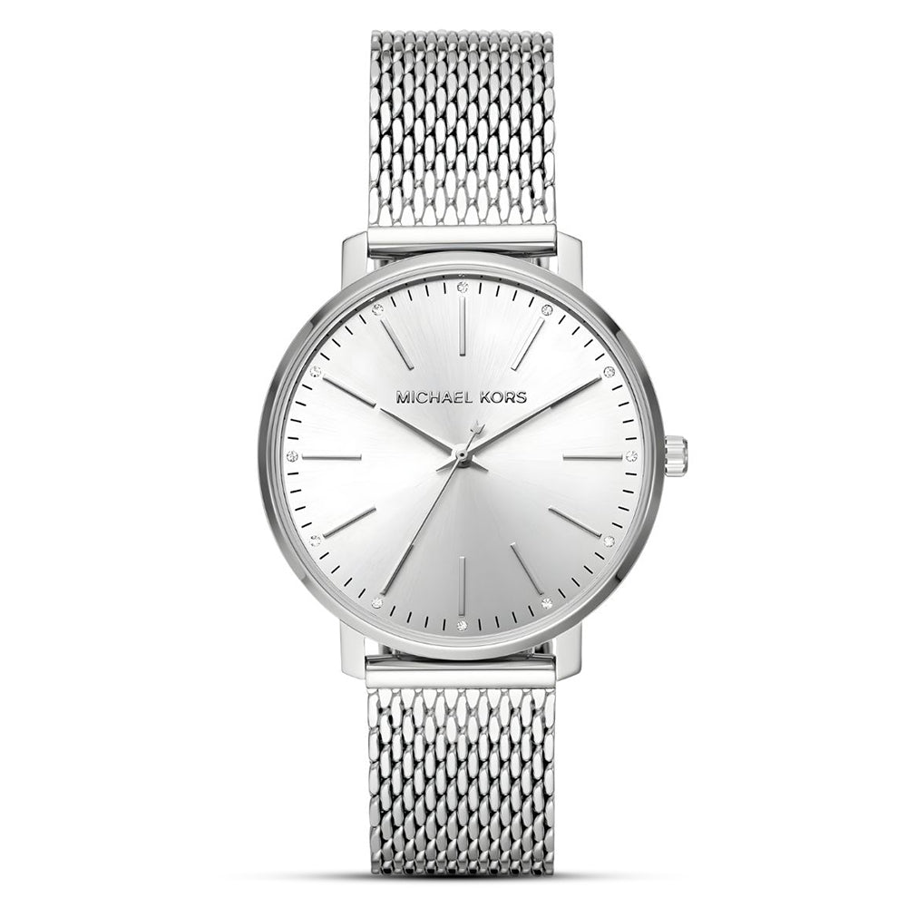 Michael Kors Pyper Silver-Tone Ladies Watch MK4338