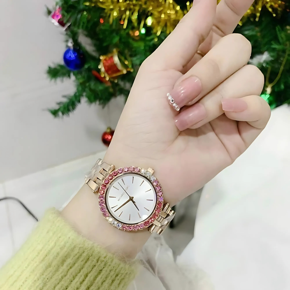 Michael Kors Women’s Quartz White Dial Ladies Watch | MK4517