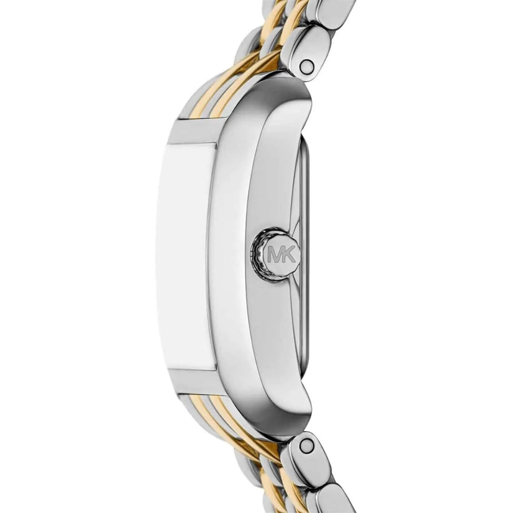 Michael Kors Emery Two Tone Silver Dial Ladies Watch | MK4869