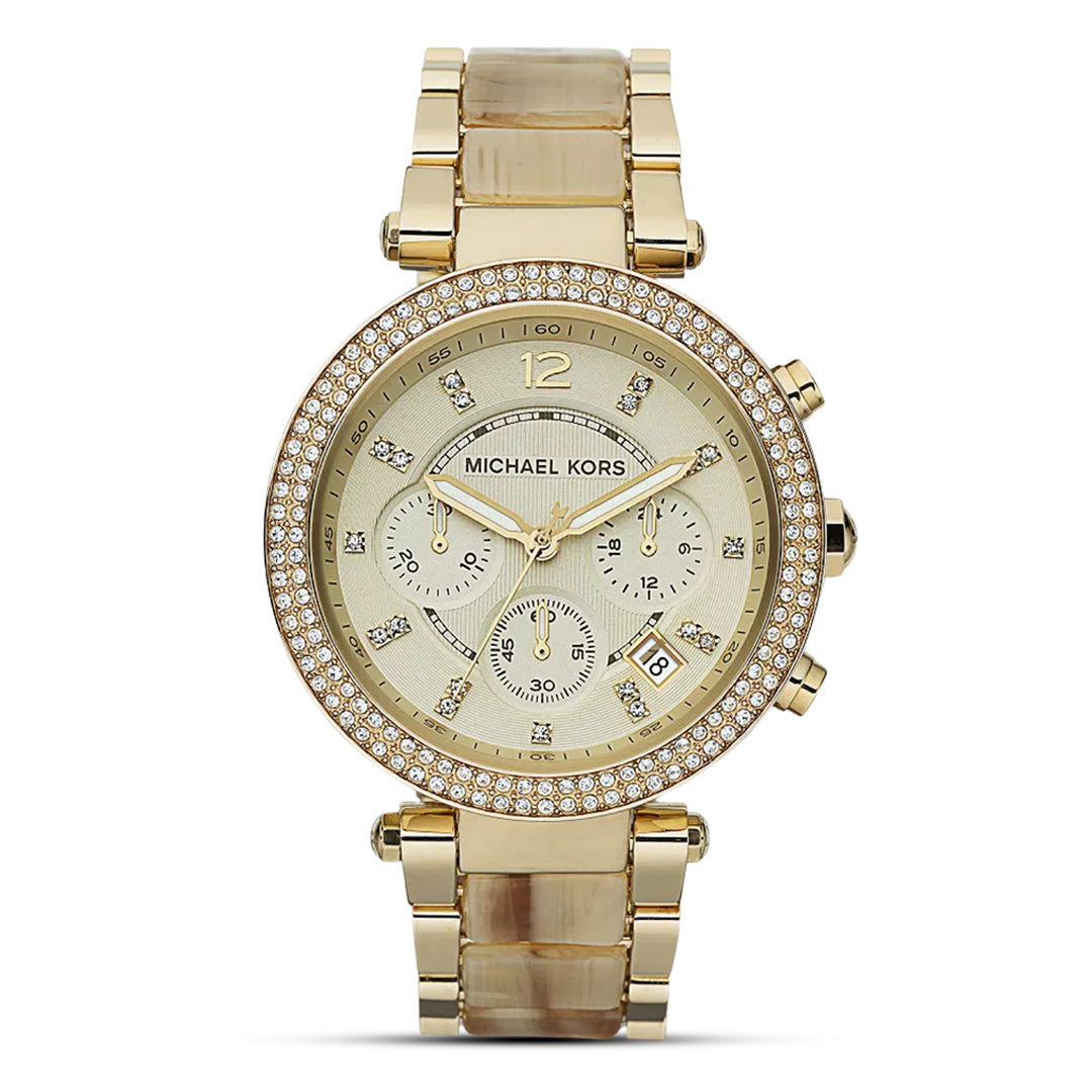 Michael Kors Parker Champagne Dial Ladies Watch | MK5632