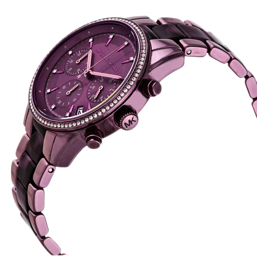 Michael Kors Ritz Purple Dial Ladies Watch| MK6720