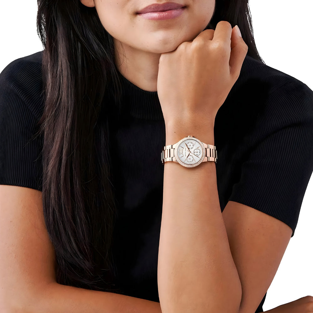 Michael Kors Rose Gold Tone Ladies Watch | MK6845