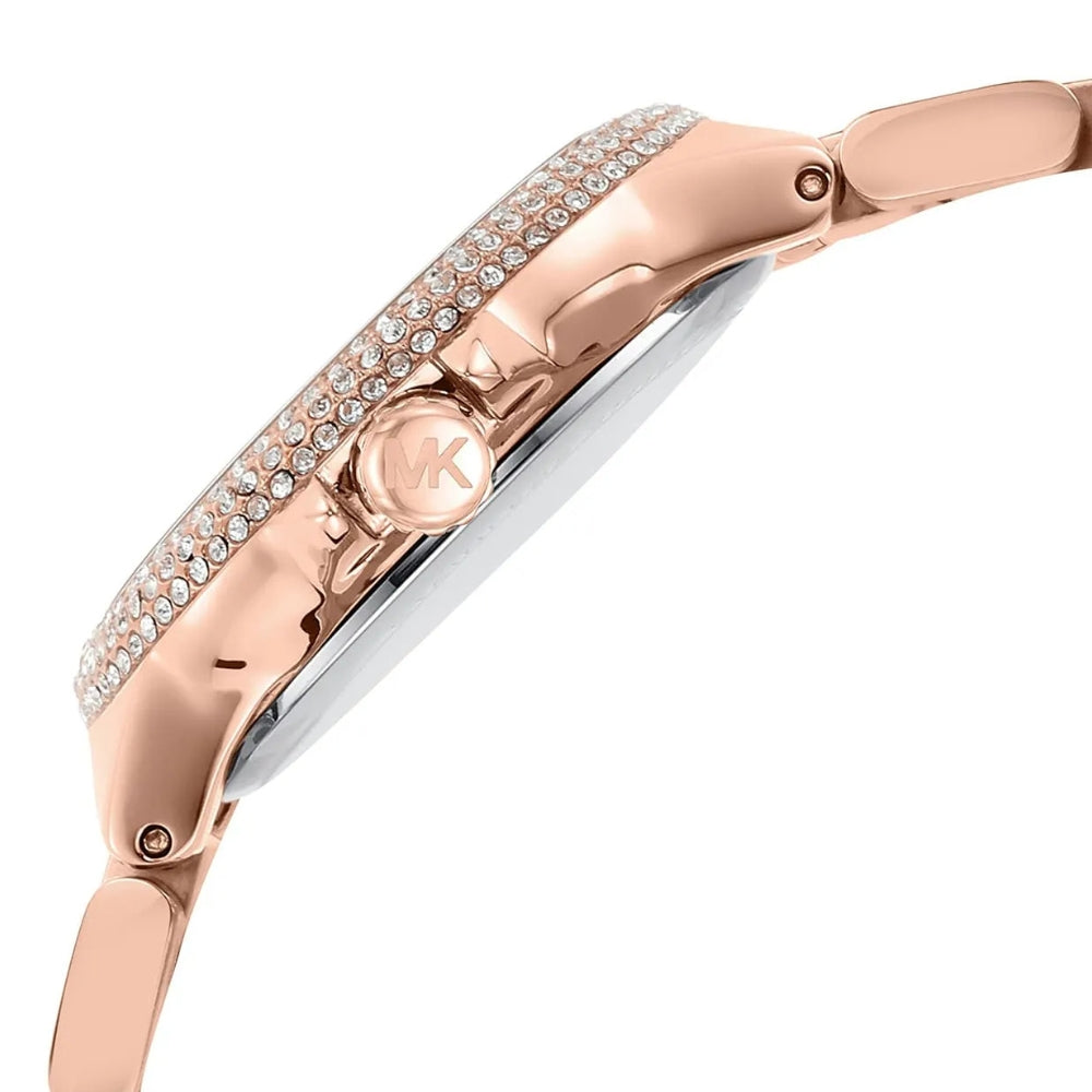 Michael Kors Camille Rose Gold Dial Ladies Watch | MK7197