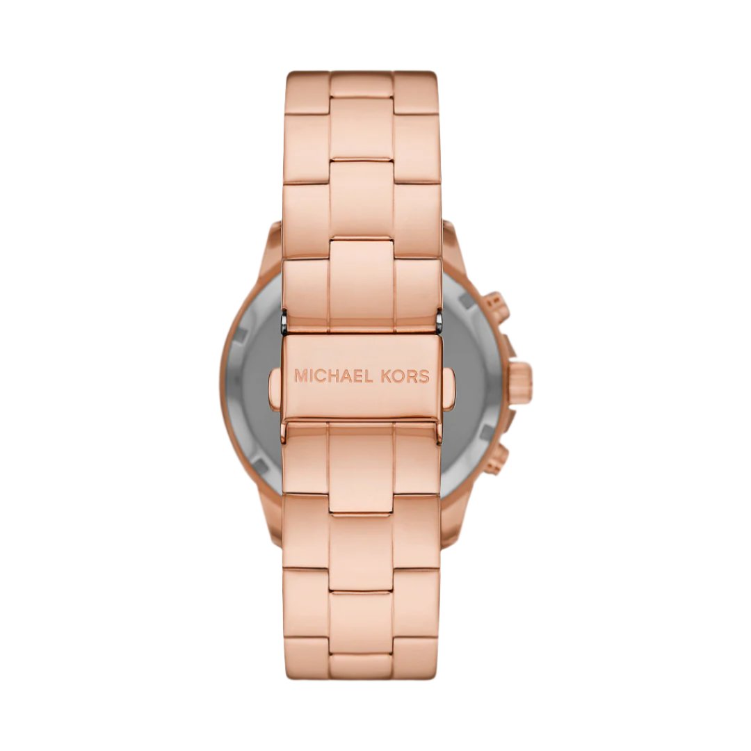 Michael Kors Bryn Pave Rose Gold Dial Ladies Watch | MK7200