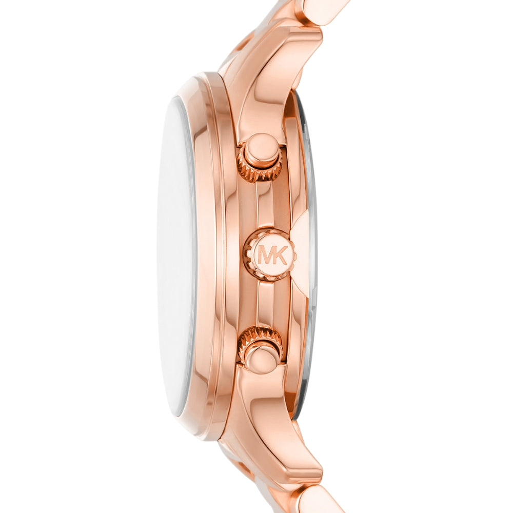 Michael Kors Mini Runway Rose Gold Dial Ladies Watch | MK7327