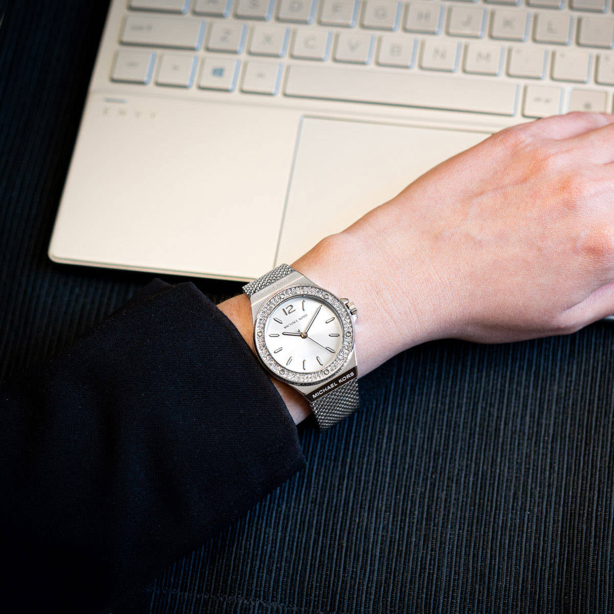 Michael Kors Lennox Silver-Tone Women's Watch| MK7337