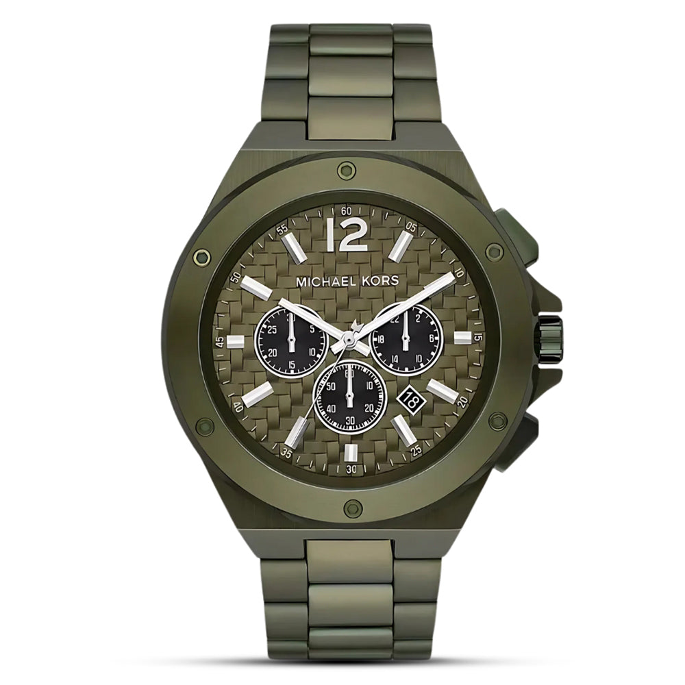 Michael Kors Lennox Chronograph Olive Green Men's Watch| MK9103