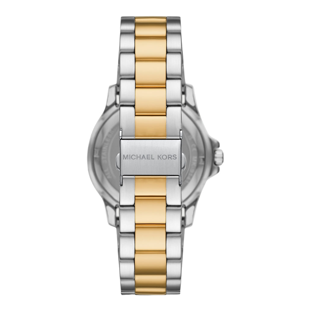 Michael Kors Everest Two Tone White Dial Men's Watch | MK9141