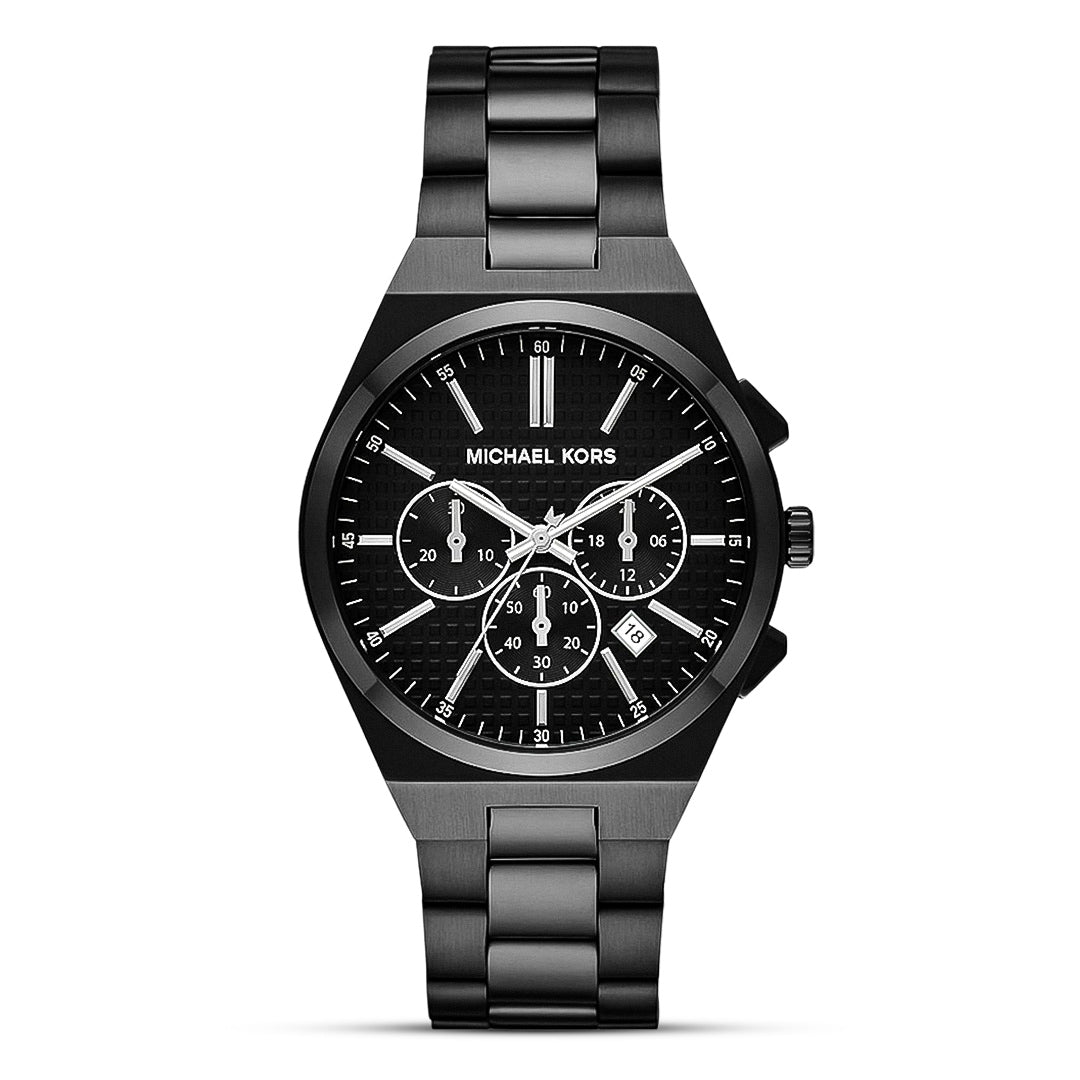 Michael Kors Lennox Chronograph Black Dial Men's Watch | MK9146