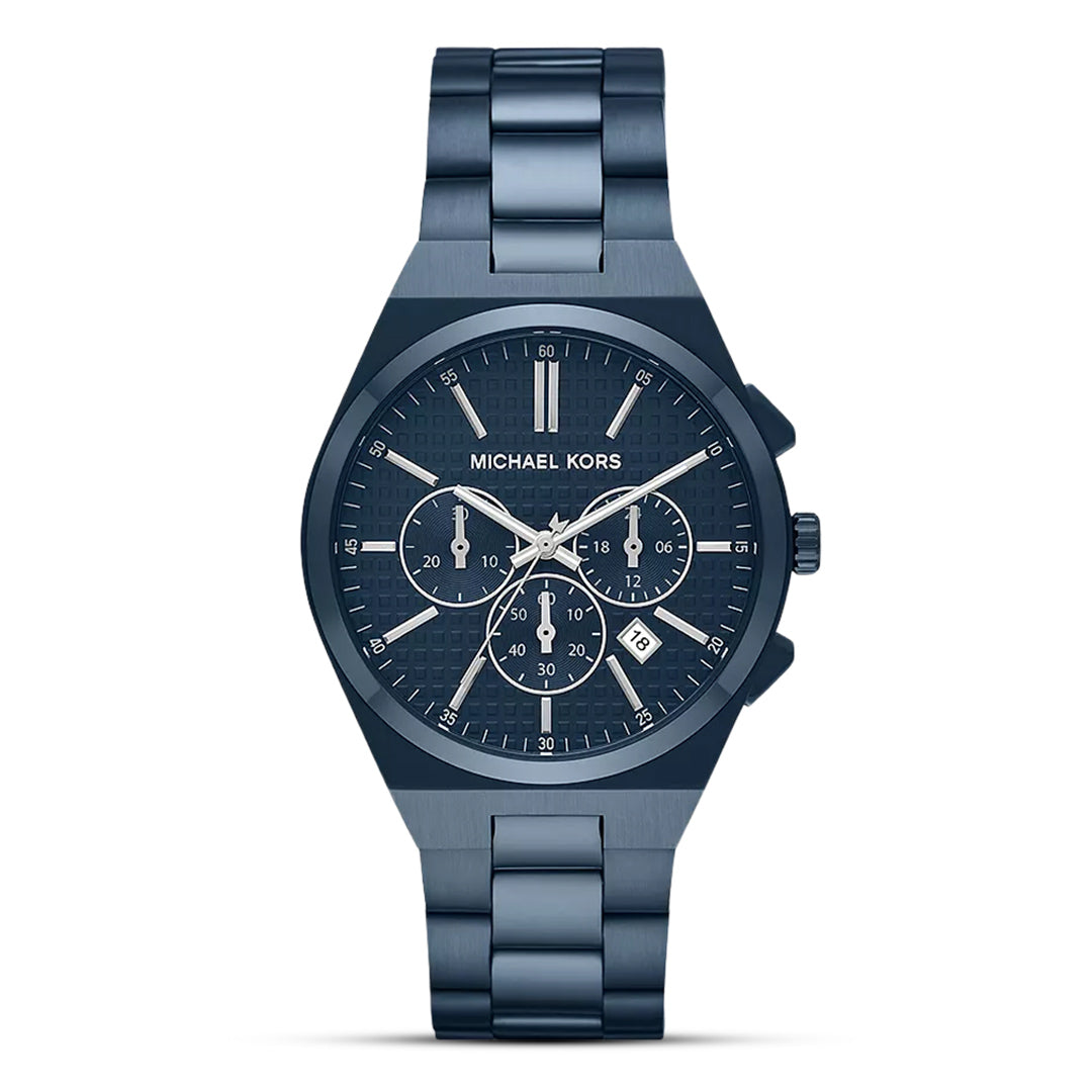 Michael Kors Lennox Chronograph Blue Dial Men's Watch| MK9147