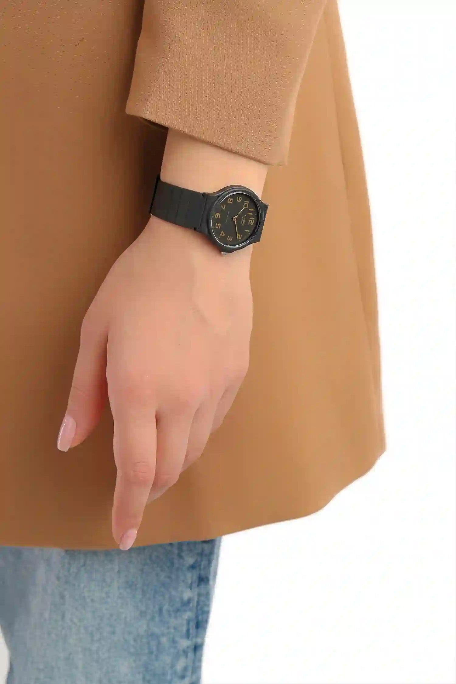 Casio Analogue Black Dial Resin Strap Unisex Watch| MQ-24-1B2LDF