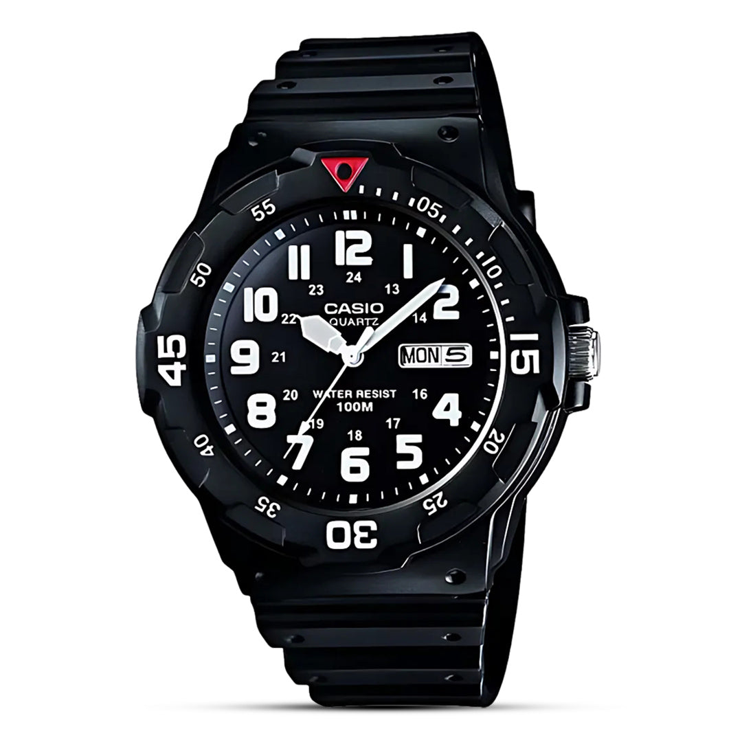 Casio Youth Day Black Dial Men's Watch| MRW-200H-1BVDF