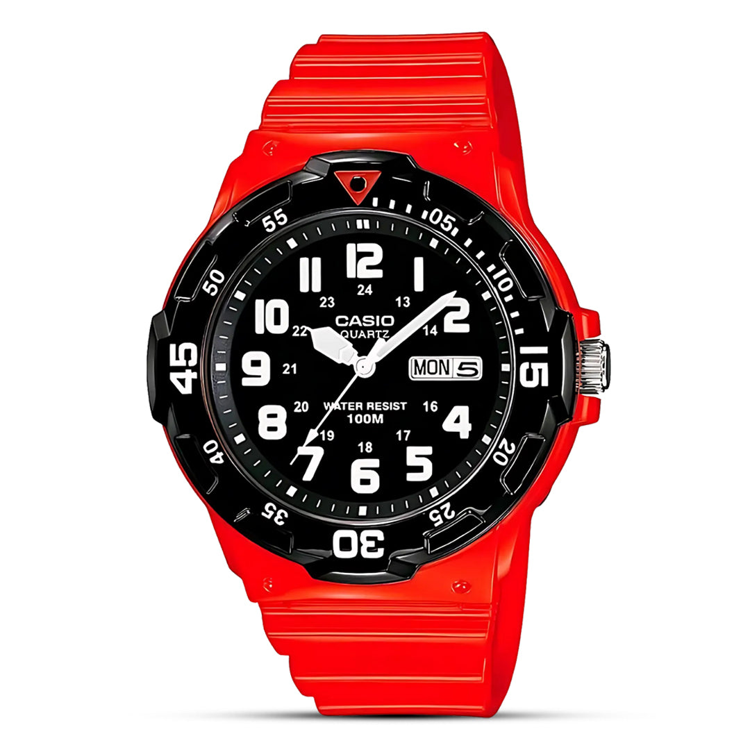 Casio Core Red Quartz Men's Watch| MRW-200HC-4BVDF