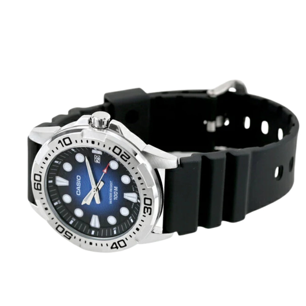 Casio Enticer Marine Blue Dial Men's Watch | MTD-140-2AVDF